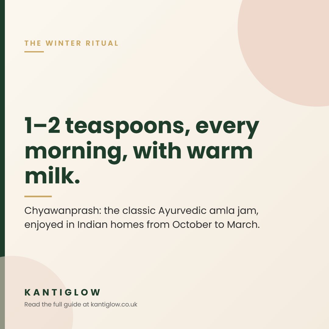 Chyawanprash daily ritual social card – KantiGlow