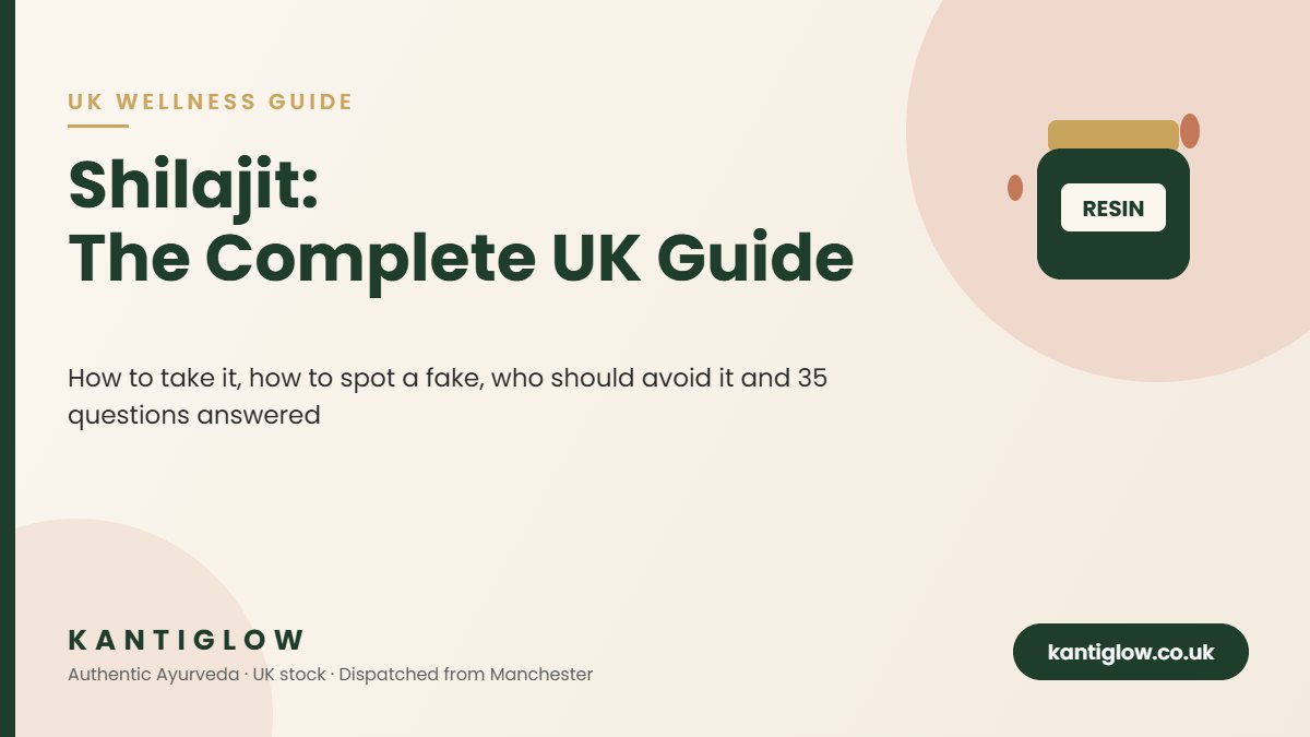 Shilajit UK guide – KantiGlow featured image